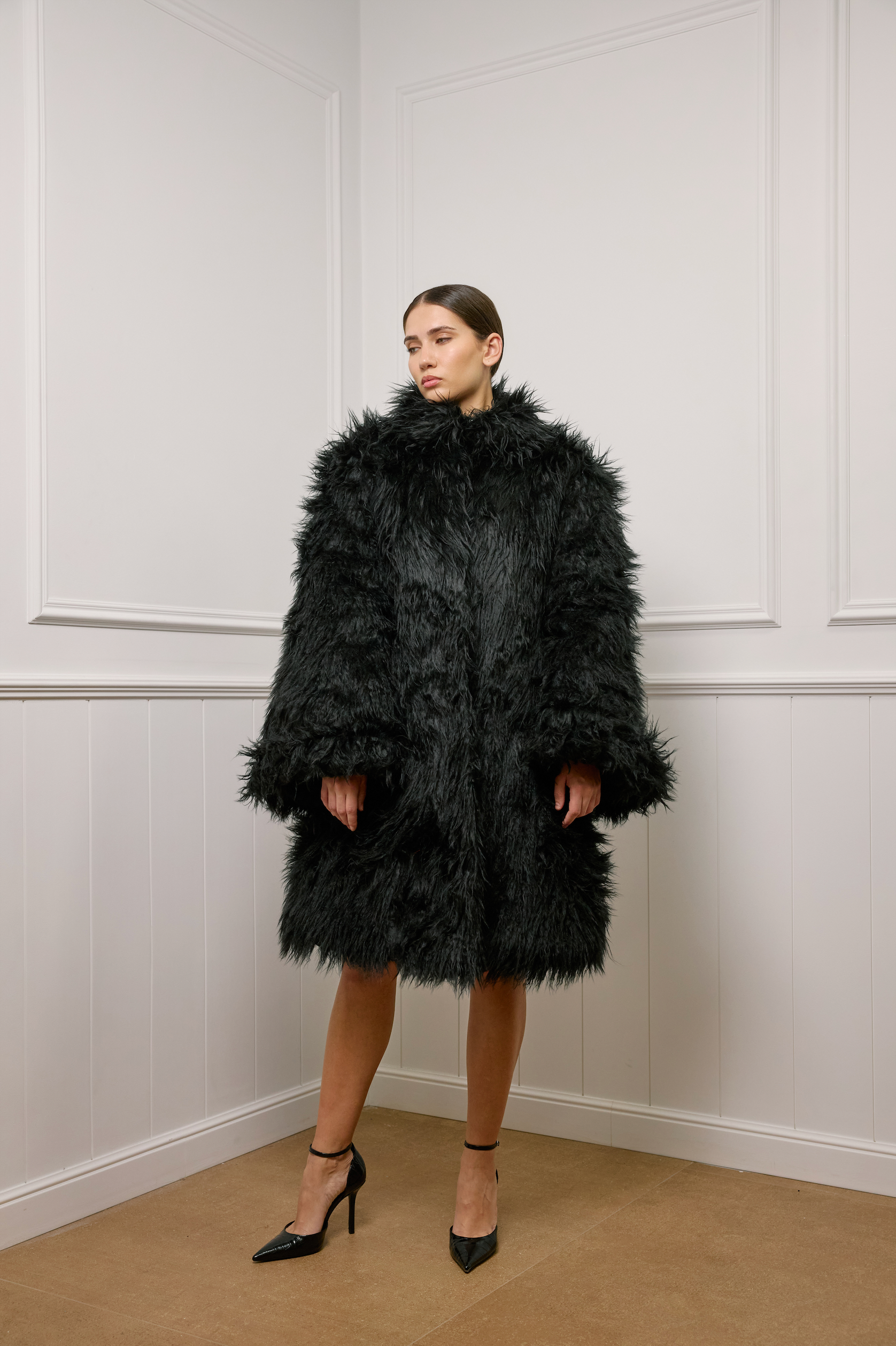 Faux Fur Coat