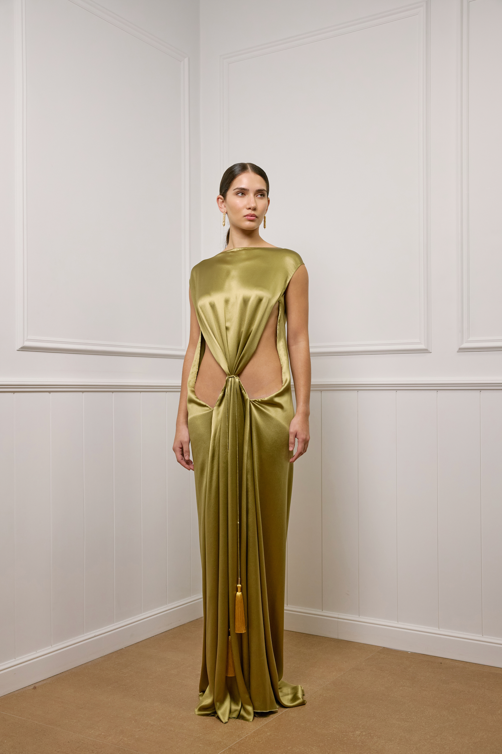 Venus Gown in Antique Bronze