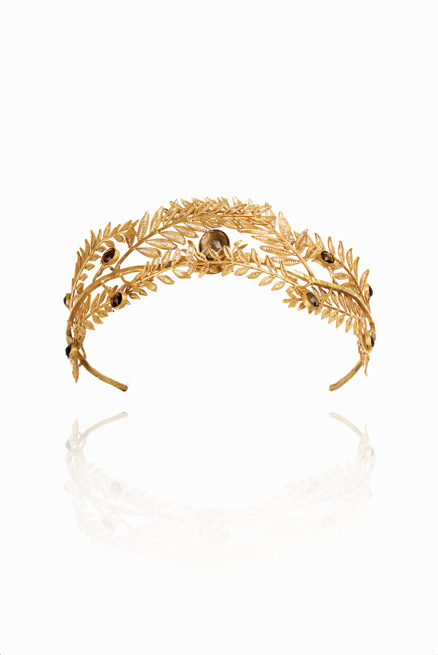 Cinnamon Fern Tiara