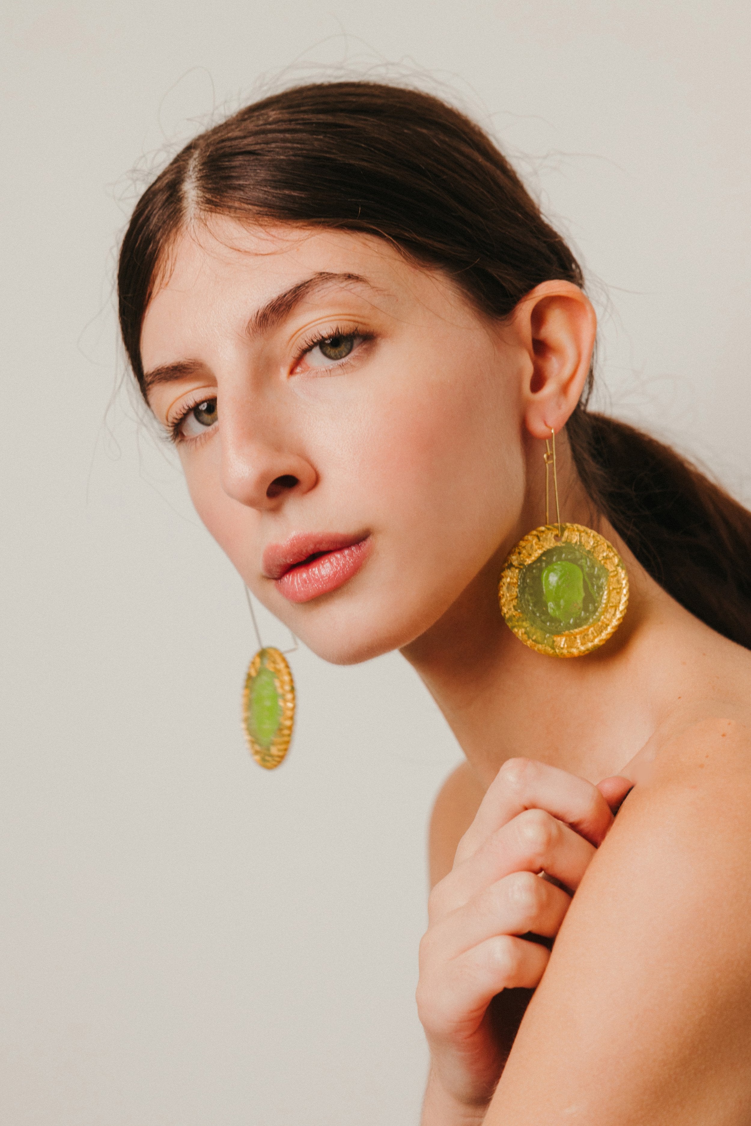Fairy Medallion Earrings