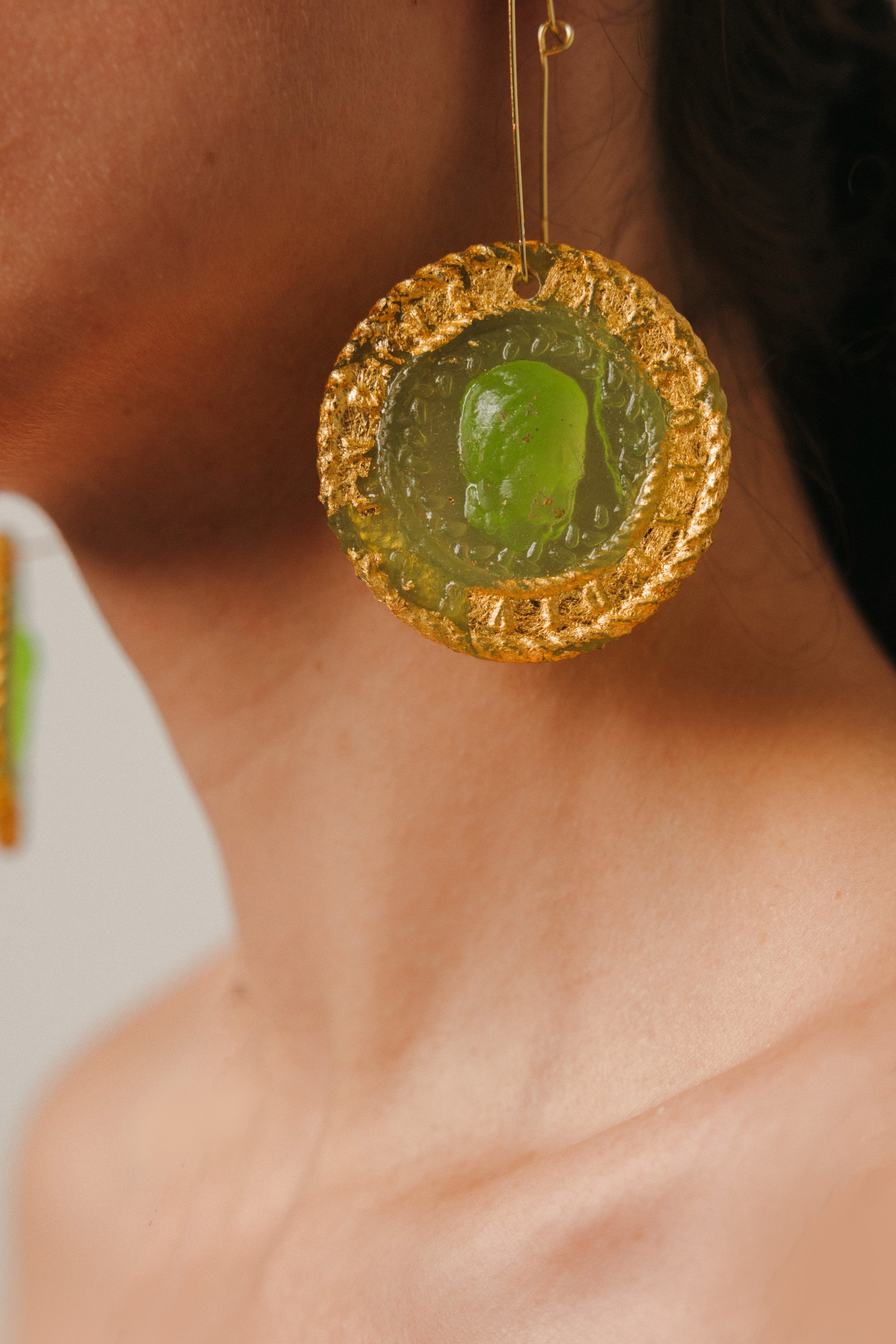 Fairy Medallion Earrings
