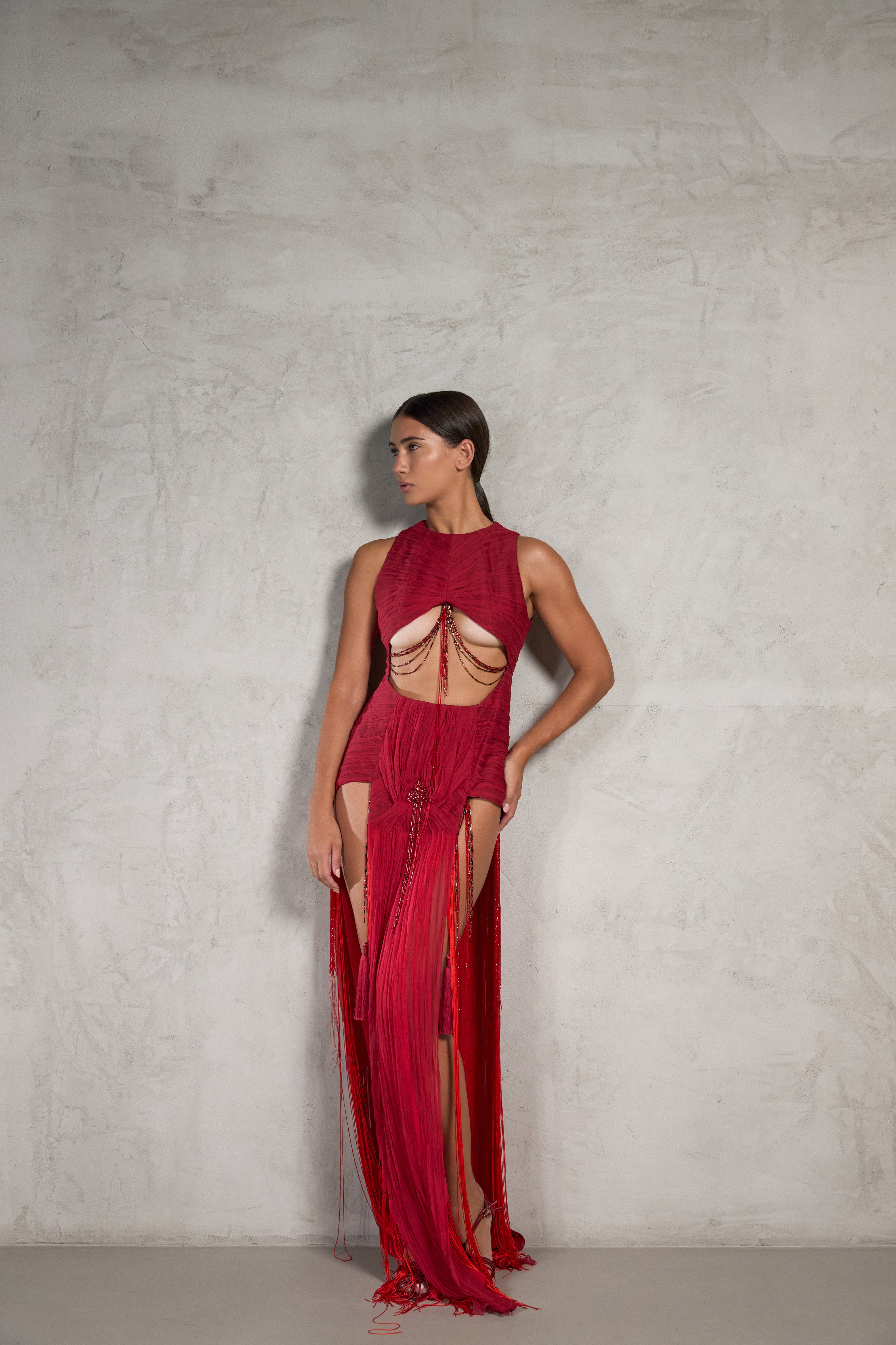 Crimson Gown