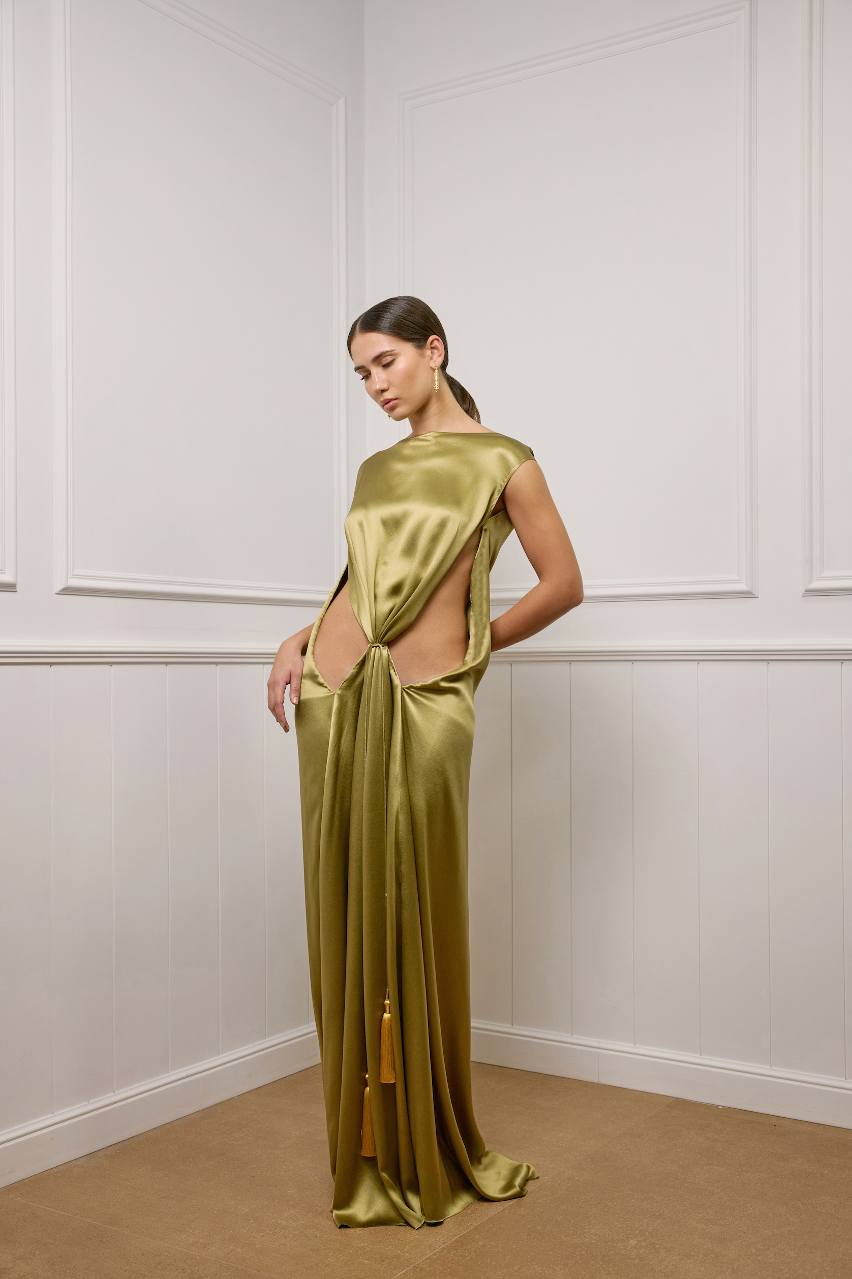 Venus Gown in Antique Bronze