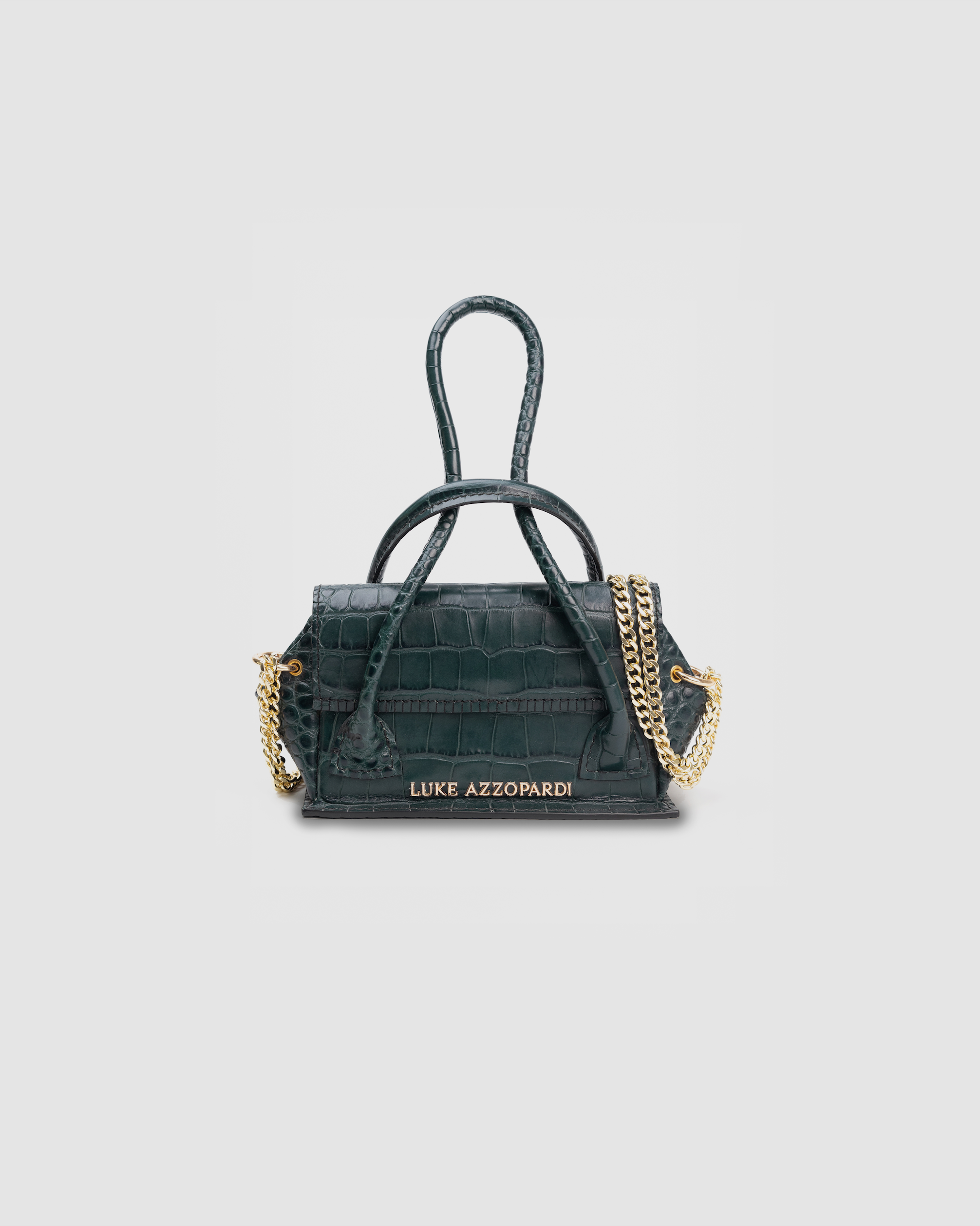 0% Bag: Croco Vert