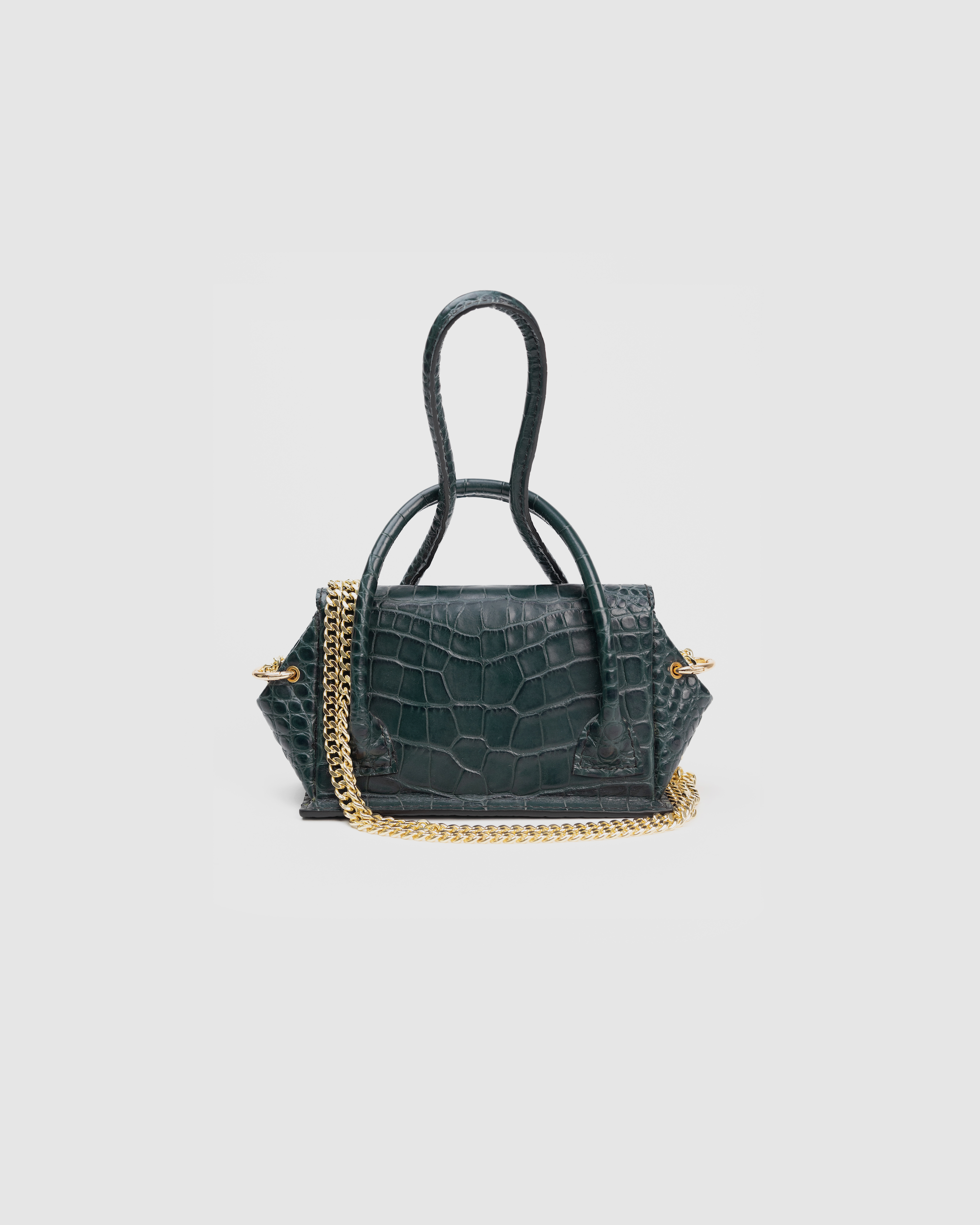 0% Bag: Croco Vert